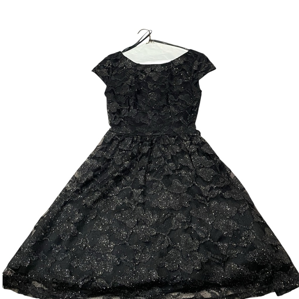 Black A-line Dress